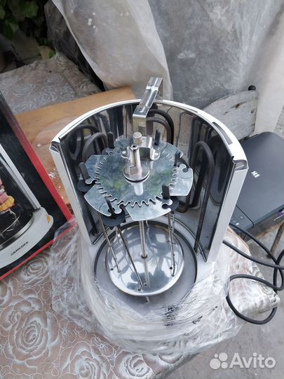 Электро шашлычница новая