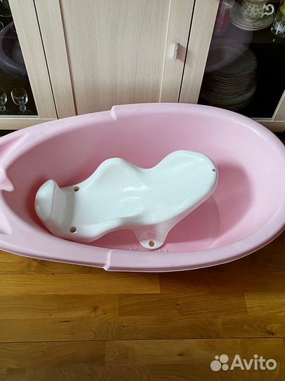 Ванночка для купания с горкой