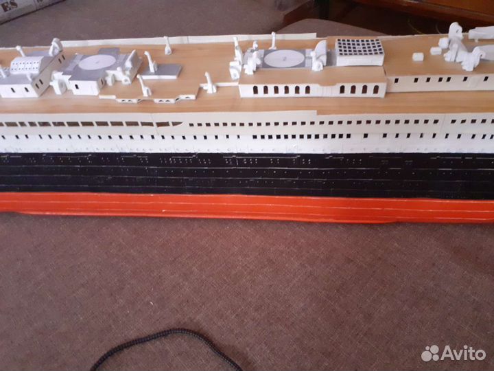 Неоконченная модель Титаника 1:200