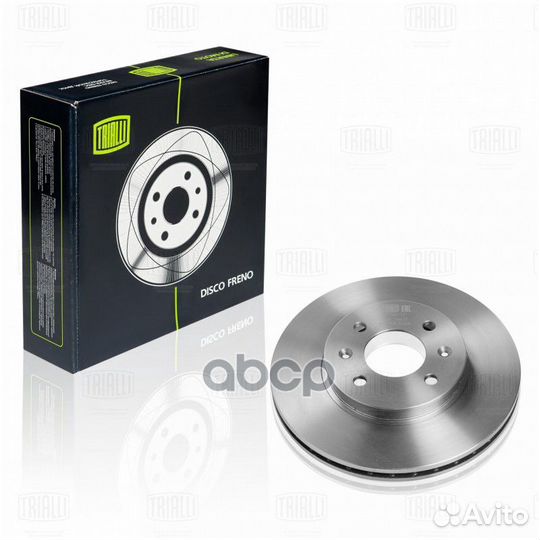 Диск тормозной перед DF084710 Trialli