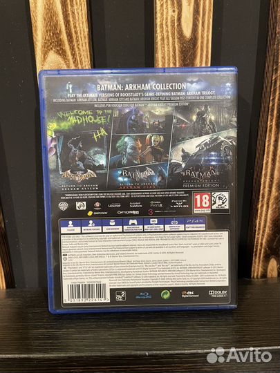 Batman arkham collection ps4