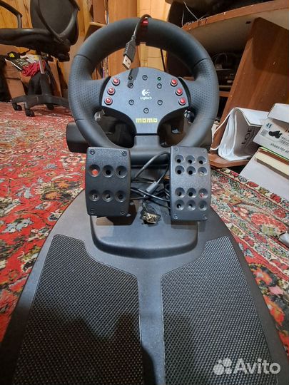Руль logitech momo racing