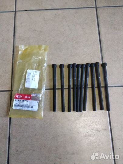 Болт головки блока Хендай Солярис, Киа Рио, Сид