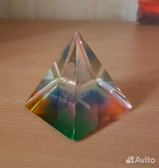 Сувенир- пирамидка со знаком зодиака лев