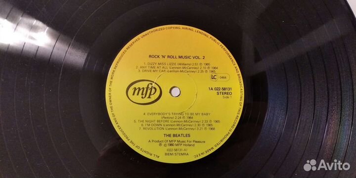Винил The Beatles Rock-n-Roll Music volume 2