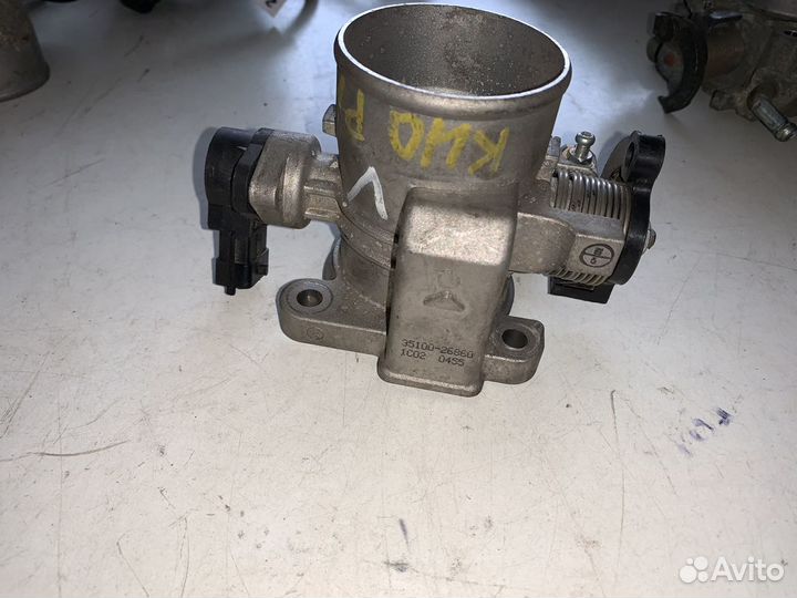 Заслонка дроссельная Kia Rio 2 2005-2011г