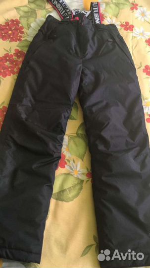 Зимние брюки для девочки 134