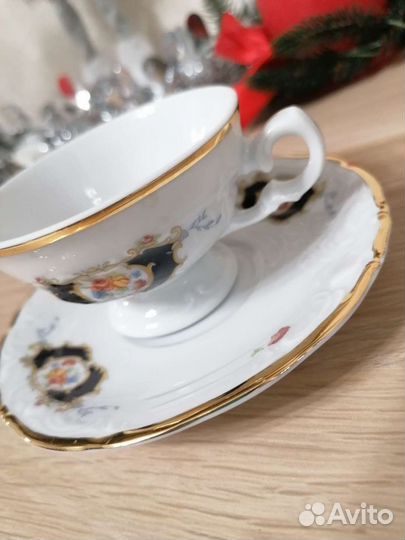 Кофейная пара фирмы Bernadotte, 6 шт, новые