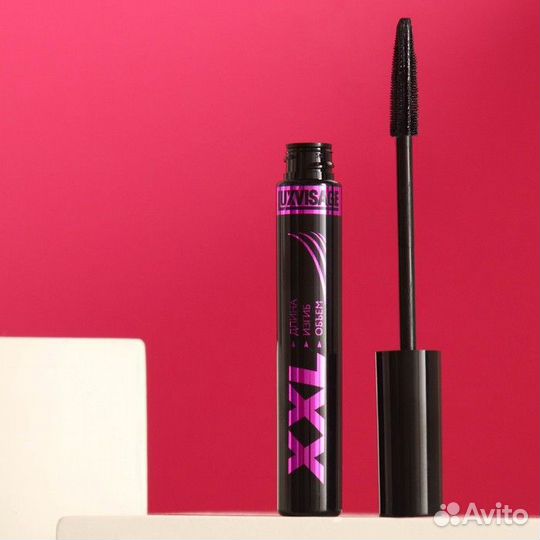 2 шт. Тушь для ресниц Luxvisage XXL длина-изгиб-об