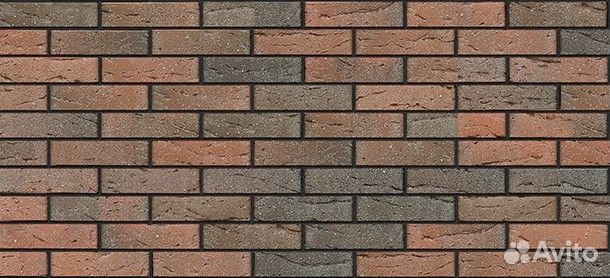 Облицовочный кирпич баварская кладка