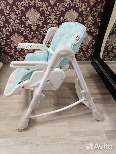 Стульчик для кормления happy baby classic