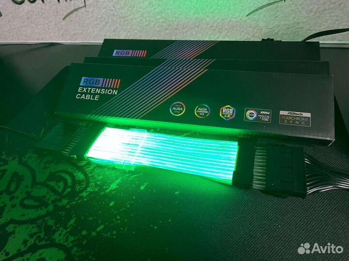 Кабель 24pin rgb