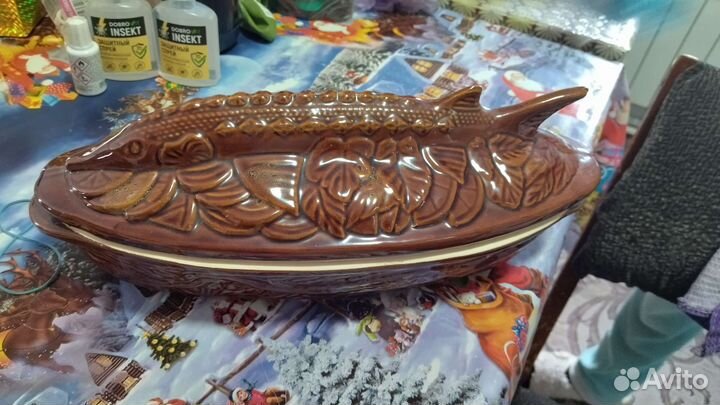 Керамическая рыбница