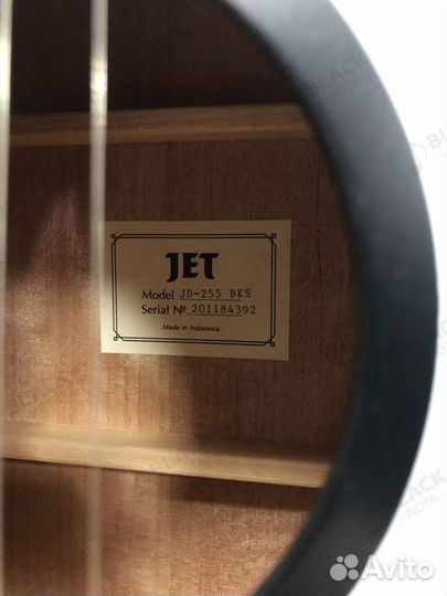 Гитара акустическая JET JD-255 BKS