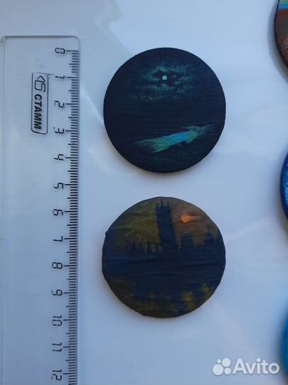 Значки и магниты хендмейд