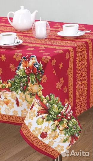 Скатерть новогодняя