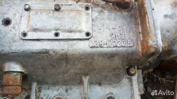 Продам двигатель ямз-238 с кпп большим делителем