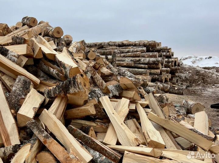 Дрова берёзовые колотые с доставкой в Ковернино