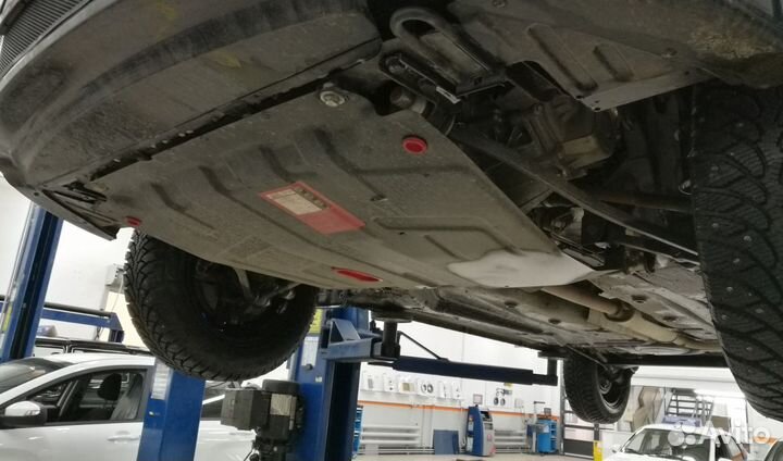 Установка защиты картера Kia K5 2015-2020