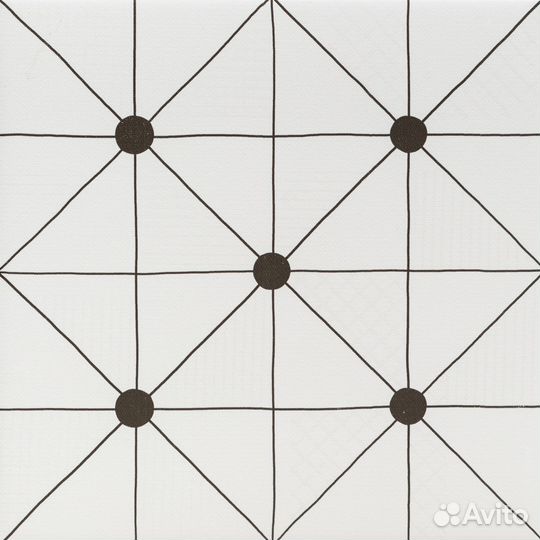 Керамогранит LB Ceramics Домино Геометрия белый 300х300х7 мм (15 шт.1,35 кв.м)