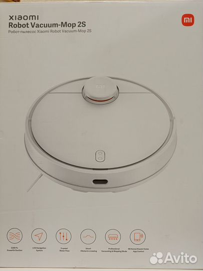 Робот пылесос xiaomi mi robot vacuum mop 2s