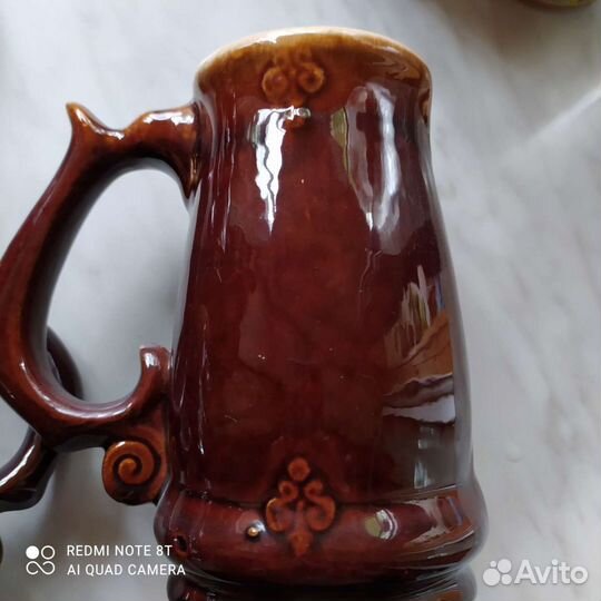 Кружка для пива керамика конец 80-х СССР