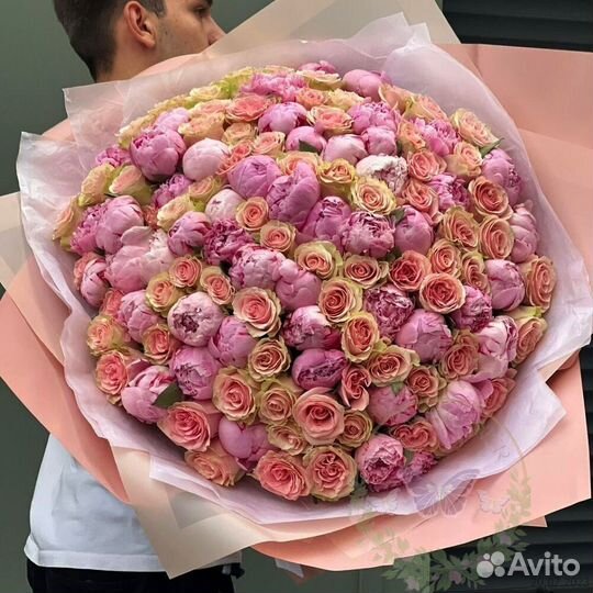 Пионы,букеты