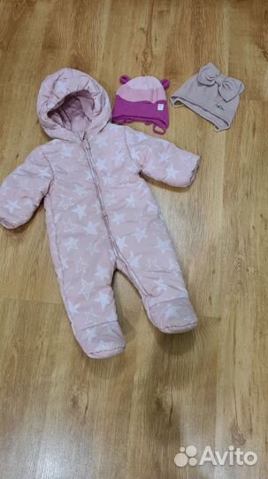Детские вещи для девочки 68-74 пакетом