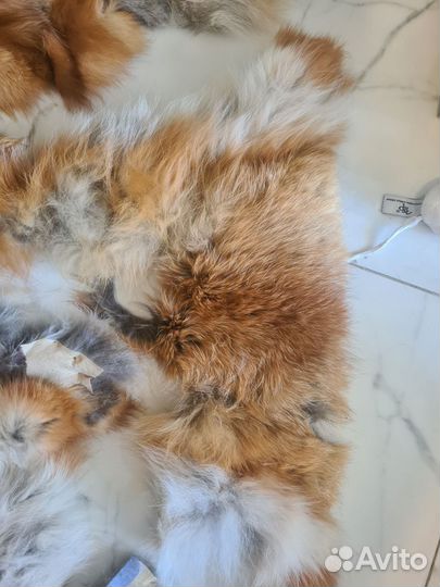 Обрезки лисы, много мелких кусков + есть крупные