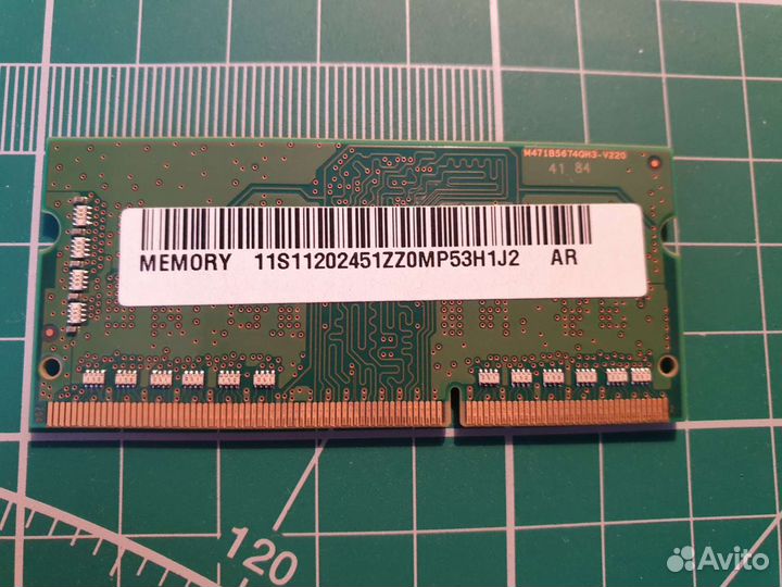 Оперативная память Samsung DDR3Lx2гб