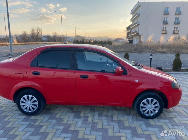 Дефлекторы боковых окон Chevrolet Aveo Седан (2