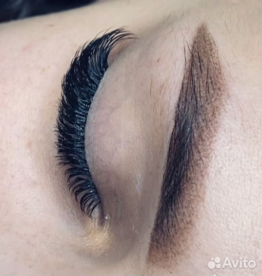 Наращивание ресниц, биоламинирование ресниц