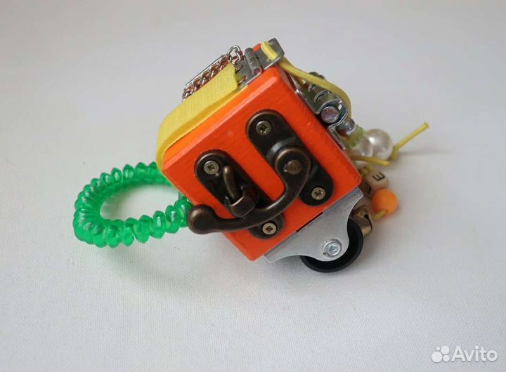 Бизикубик дорожный / именной / для девочек