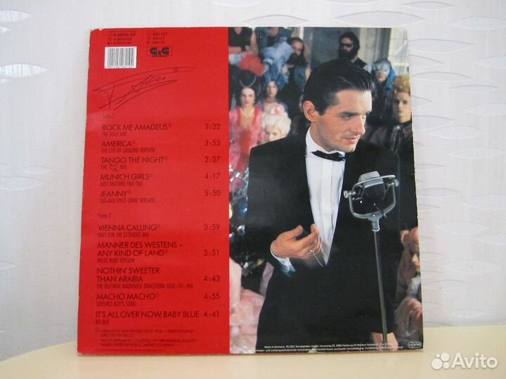 LP Falco - Etnzelhaft 1982 / Falco 3 1985