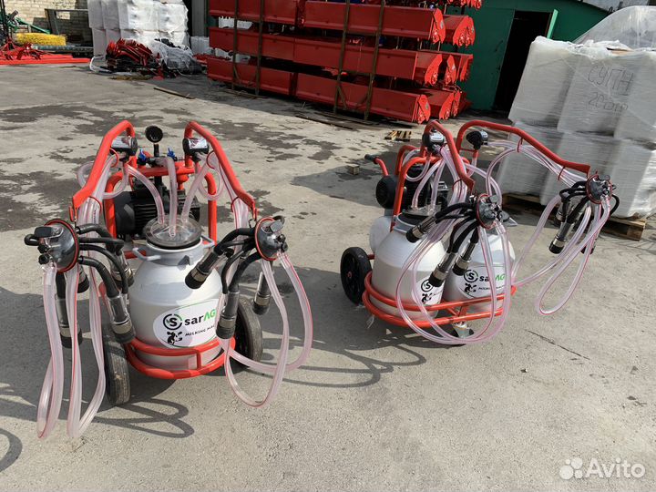 Доильный аппарат Турция доилка сухой тип 20-30л