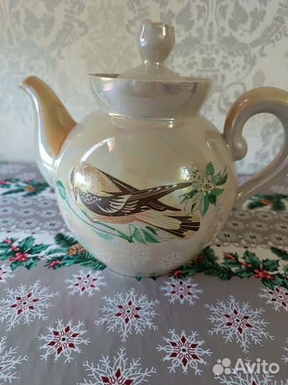 Чайник заварочный фарфоровый СССР