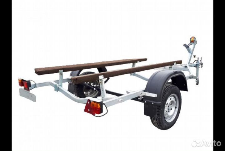 Прицеп легковой кмз лодочный 4,4х1,75 Самосвальный