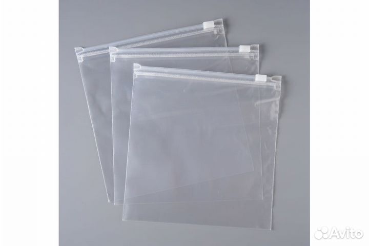 Пакеты с бегунком (зип-лок)