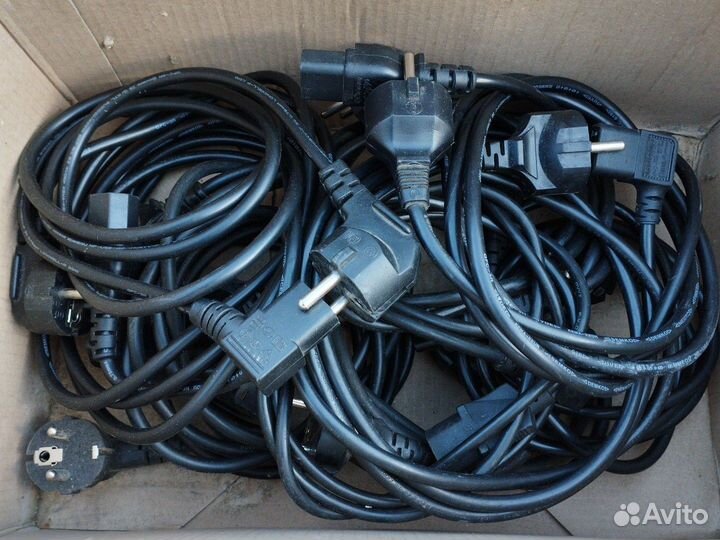 Кабели питания IEC C13, C5, C7