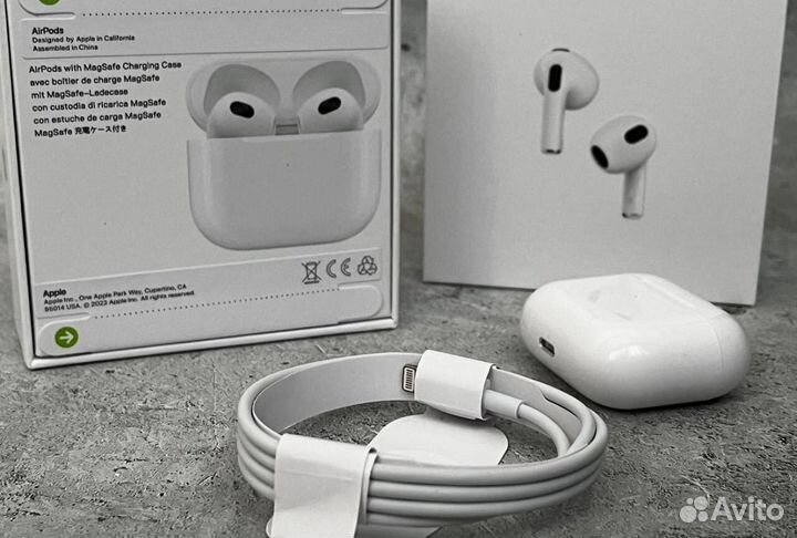 AirPods 3 NEW (Гарантия + Чехол)