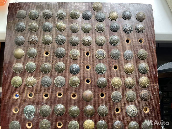 Пуговицы Франция (большие) Крымская война