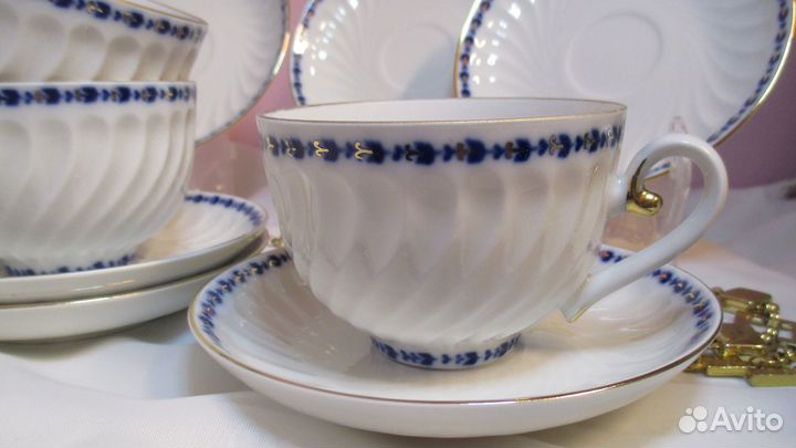 Чайные/Кофейные пары Кобальтовый фриз лфз