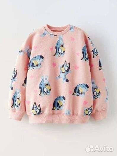 Новый костюм для девочки Zara на флисе 92-116