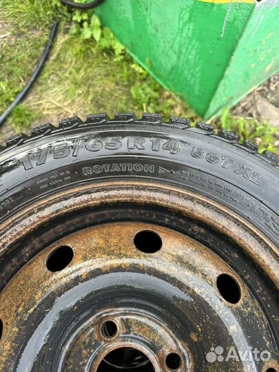 Колеса nokian 175/65 R14 зимние