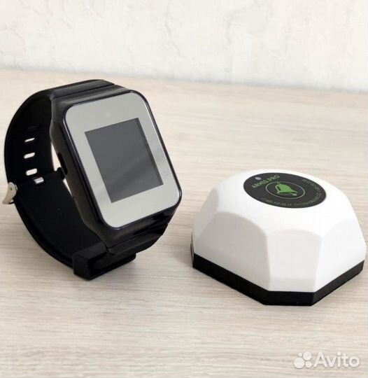 Беспроводная система/кнопка вызова официанта часы