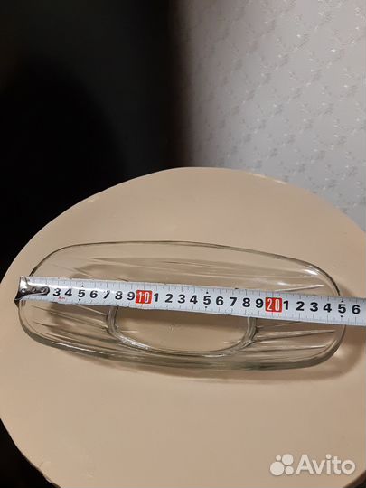 Селедочница стекло СССР. Винтаж