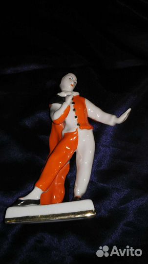 Статуэтка Арлекин. Вербилки