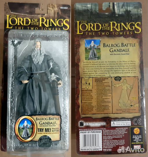 Фигурки ToyBiz Властелин колец Epic Trilogy