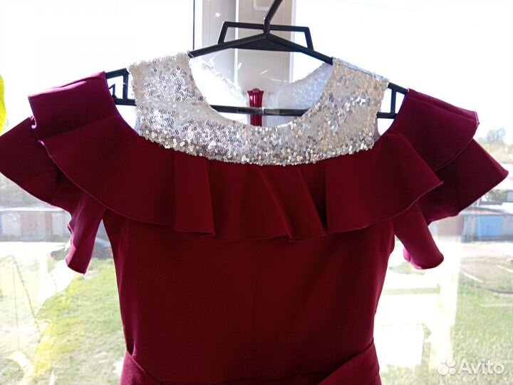 Брючный комбинезон праздничный