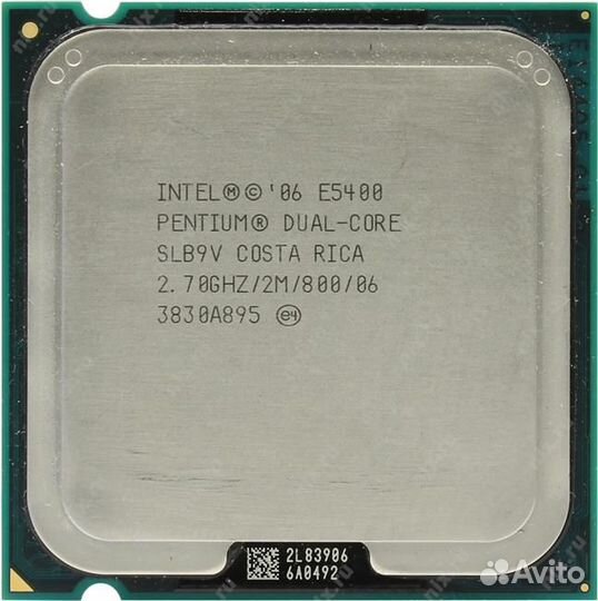 Процессоры Intel Core 2 Duo s775 и AMD